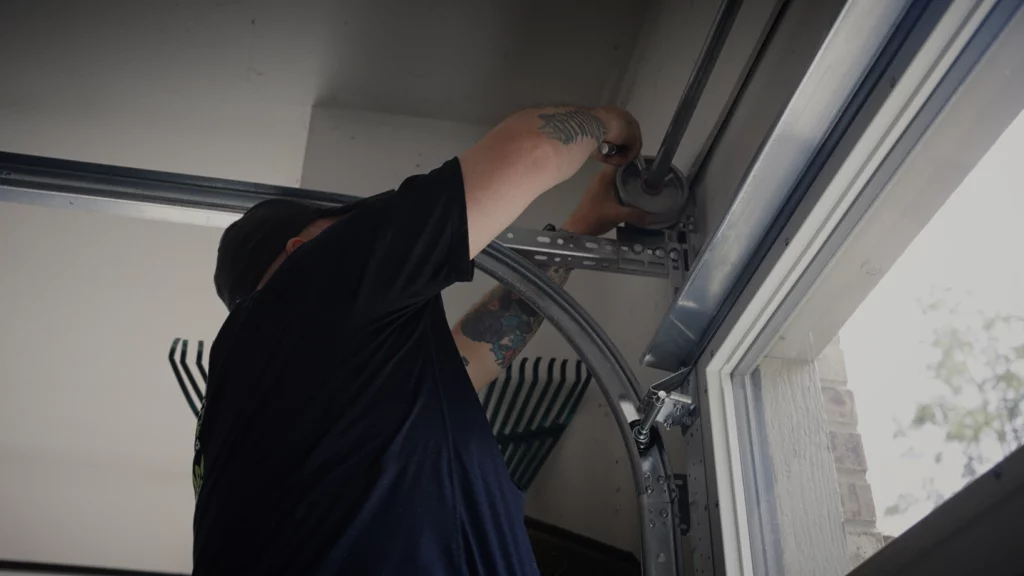 Garage door cable replacement