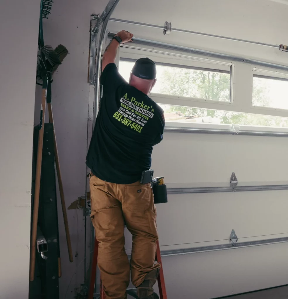 Garage door repair