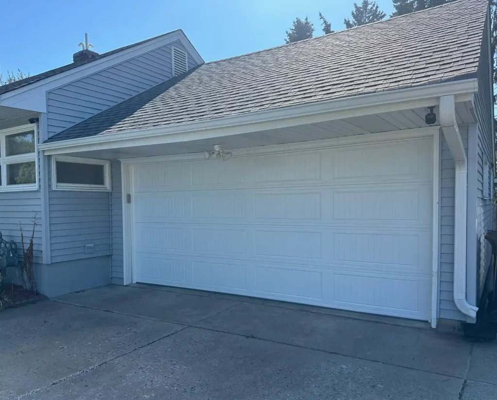 Repaired garage door for a client in Minneapolis, MN